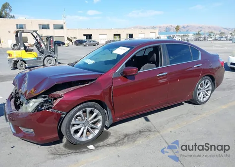 2013 Honda Accord Sport из США, поврежденный, VIN 1HGCR2F57DA270829